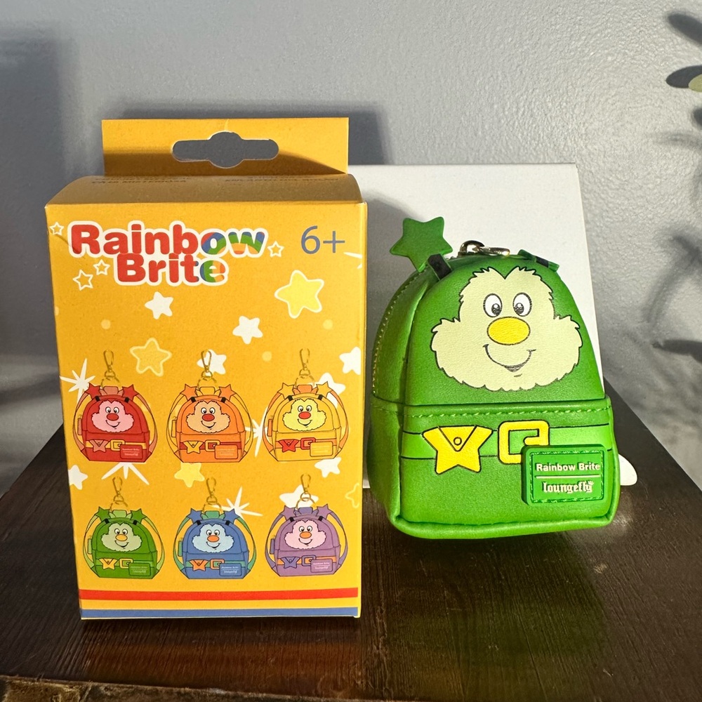 Rainbow Brite Loungefly Green Sprite Micro Mini Backpack Bag Charm